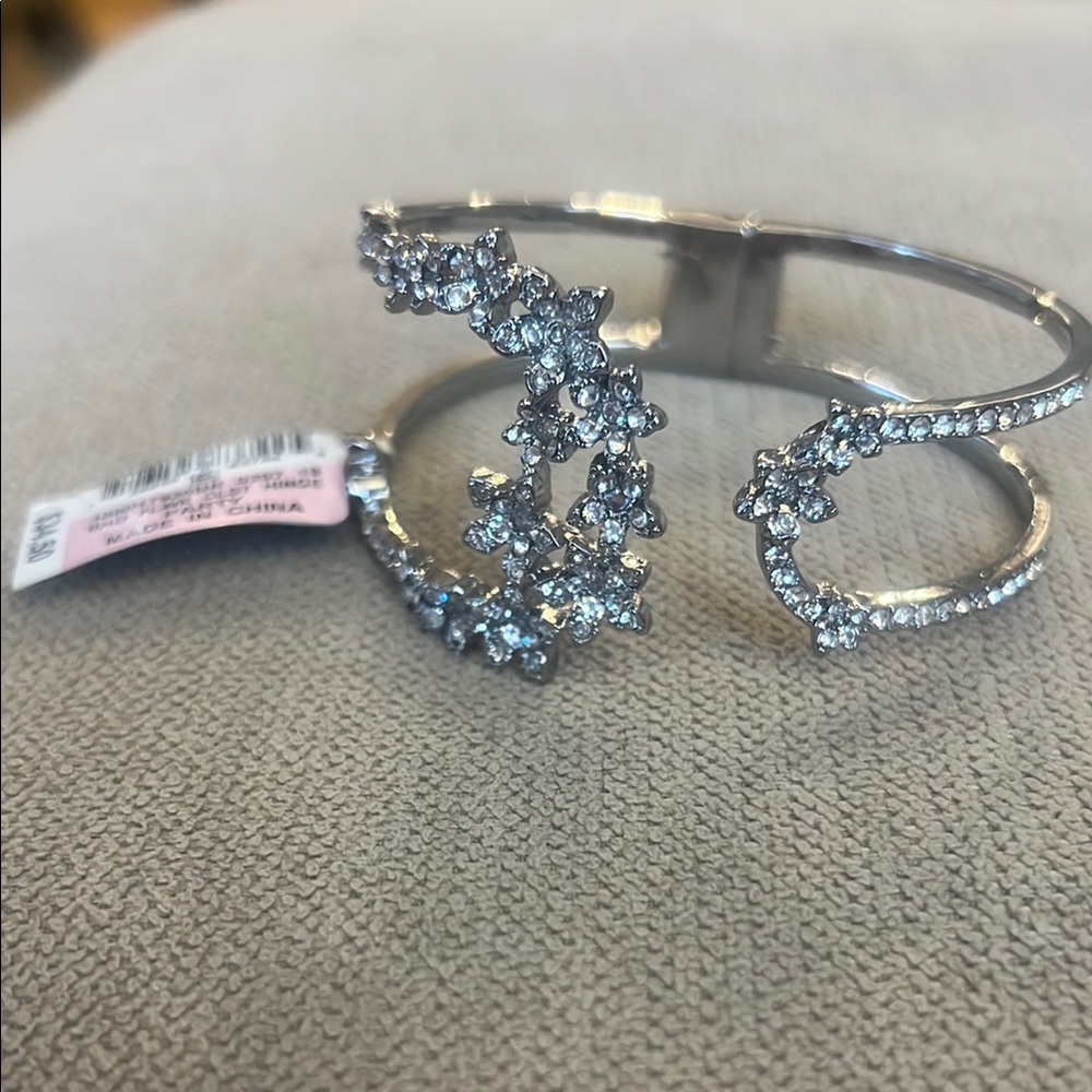 INC International Concepts Silver Bracelet with Sparkling Design